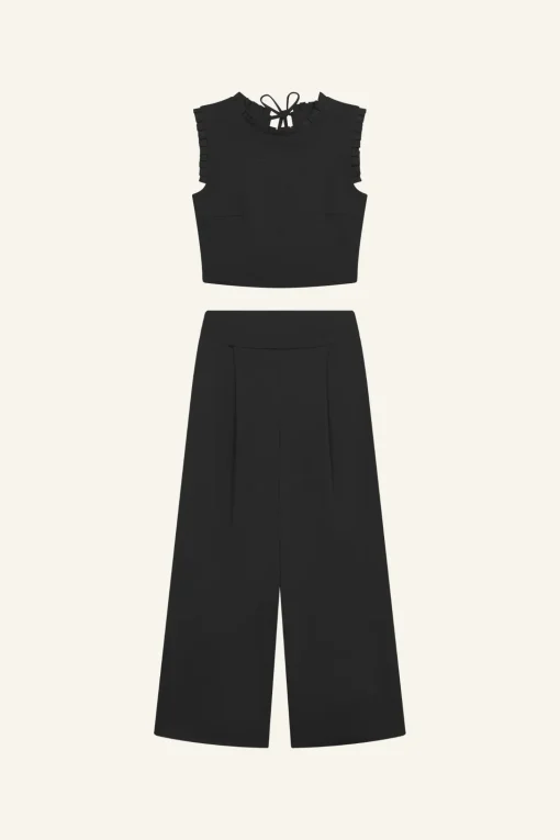 Pleats Set No 3 black