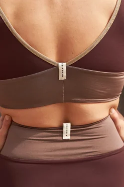 Yoga Set shimmer-brown
